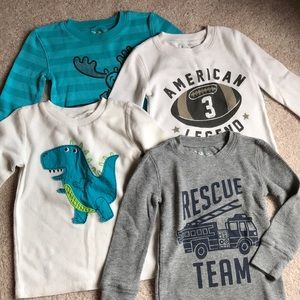 Boys long sleeve shirts 2T
